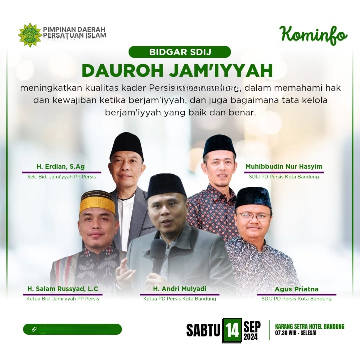 Dauroh Jamiyyah SDIJ PD PERSIS Kabupaten Ngada